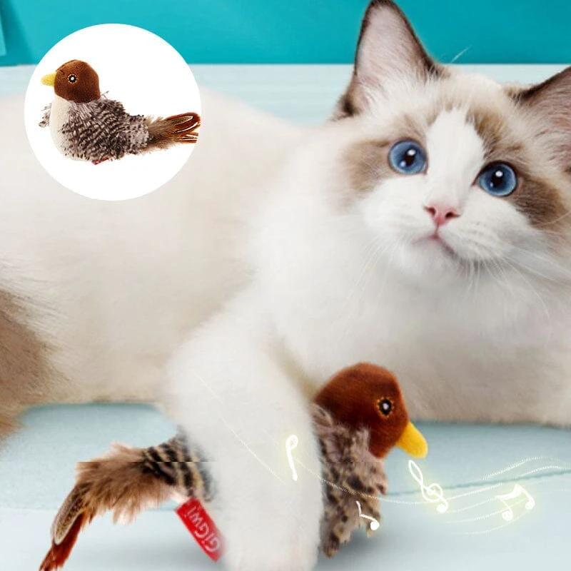Cat toy - Simulated chirping bird Bowlift by Bowlift