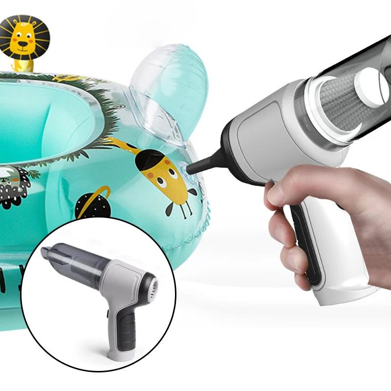 Mini cordless handheld vacuum cleaner by Bowlift
