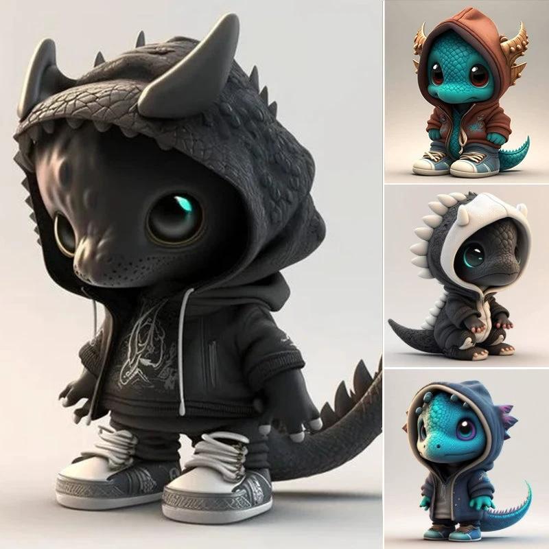 Cool dragon figures by Bowlift