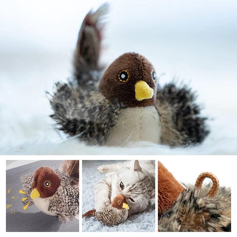 Cat toy - Simulated chirping bird Bowlift by Bowlift