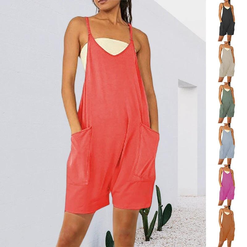 Sleeveless dress with pockets by Bowlift