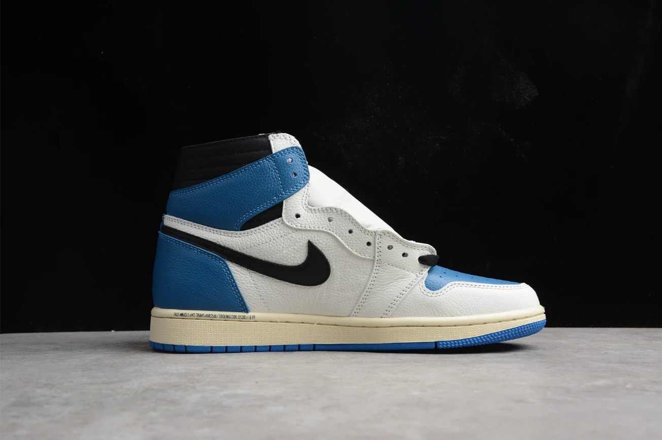 Fragment X Travis Scott X Air Jordan 1 Retro High OG Military Blue by Air Jordan