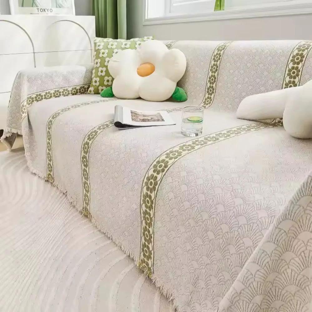 Flourish Leaf Sofa Cover by Casa & Beyond