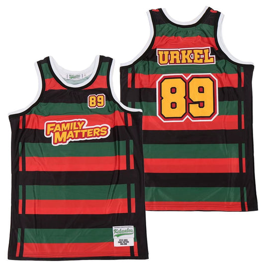 Family Matters #89 Urkel Basketball Jersey by My store basketball