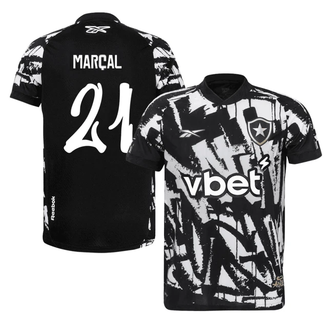 Fernando Marcal #21 Botafogo 2025-26 Fourth Jersey – Black by Soccer Jersey