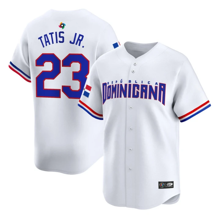 Fernando Tatis Jr Jersey #23 Dominican Republic Classic 2026 Roster Stitched by My Store