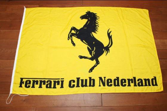 Ferrari Club Nederland Flag 3X5 Ft Polyester Banner USA 90x150cm by flagsjustdoit