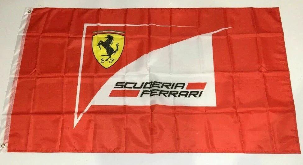 Ferrari Flag - Car Italy Collectible Mechanic Workshop Man Cave 3x5ft by flagsjustdoit
