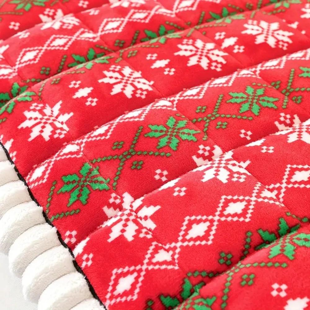 Festive Holiday Winter Sofa Cover by Casa & Beyond