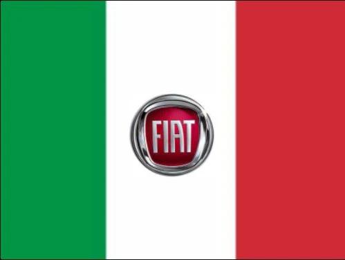 Fiat Racing Flag 3X5 Ft Polyester Banner USA 90x150cm by flagsjustdoit