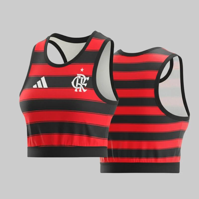 Flamengo 2025-26 Crop Jersey Classic Fan Favorite – Red Black by Soccer Jersey