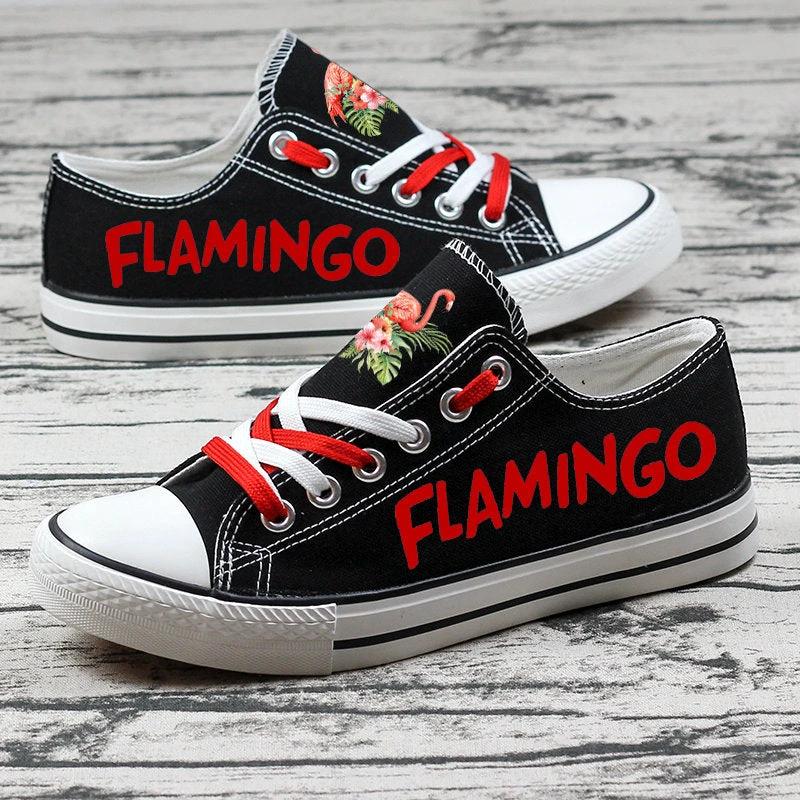 Flamingo Canvas Sneakers Shoes For Men Women Fans by Crocs
