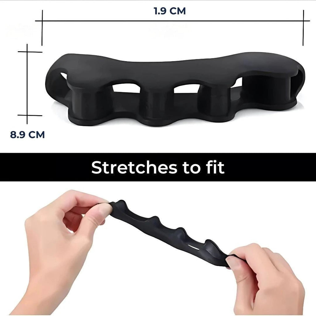 FlexAlign Toe Spacer | Toe Realignment and Pain Relief – Ideal for Bunions - Overlapping Toes - and Foot Comfort Bowlift by Bowlift