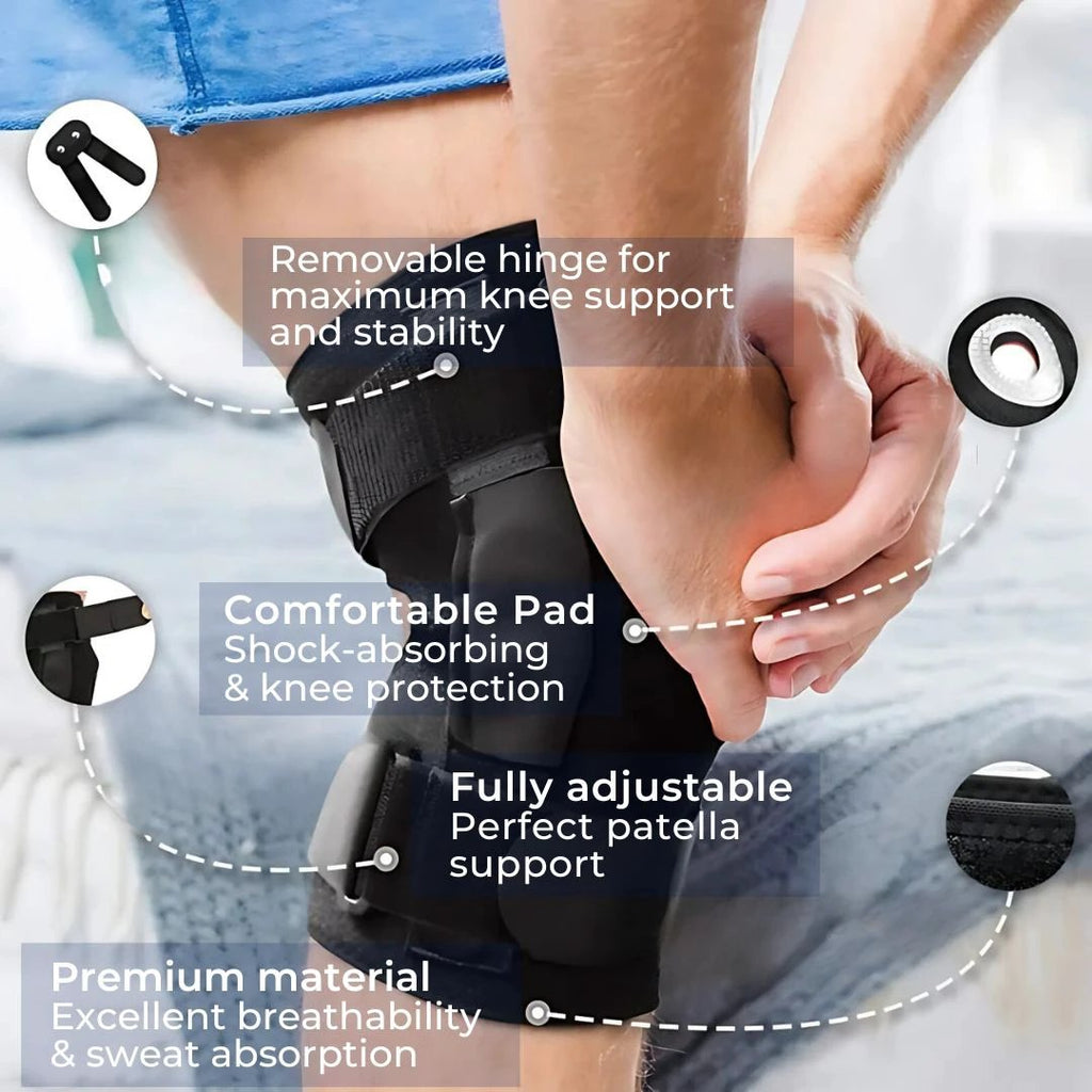 FlexGuard ACL Knee Brace | Knee Support - Knee Stability - Reduces Pain and Swelling - Limits Motion - Protects Knee - Improves Recovery Bowlift by Bowlift
