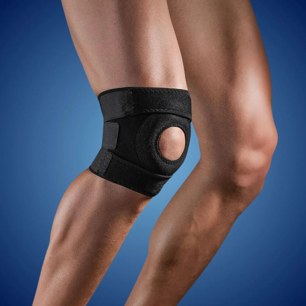 FlexiKnee Adjustable Knee Protection | Customisable Support and Cushioning - for Injury Prevention and Comfort During Activities Bowlift by Bowlift