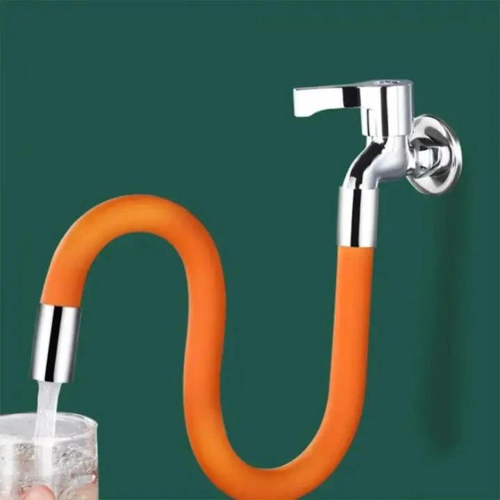 Flexible faucet extension – 50cm 360° swivel & water-saving by BowLift
