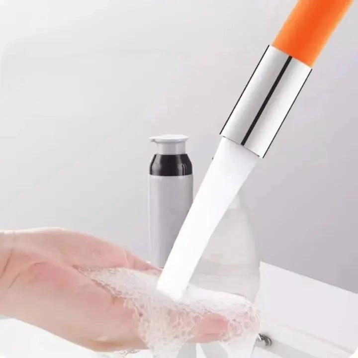 Flexible faucet extension – 50cm 360° swivel & water-saving by BowLift