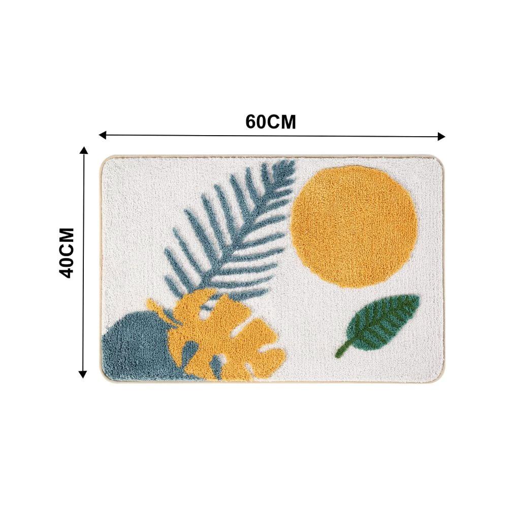 Floral Non-Slip Bathmat by Casa & Beyond