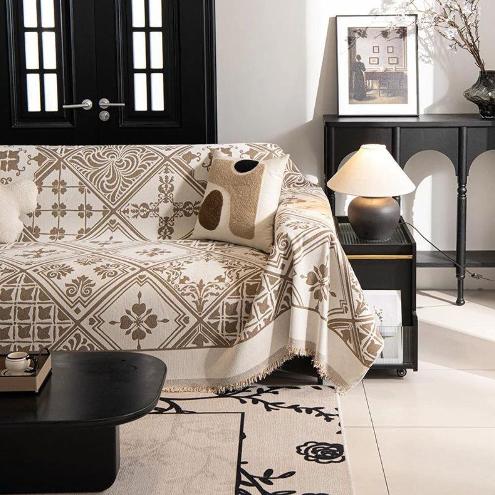 Florentine Pattern Sofa Cover by Casa & Beyond