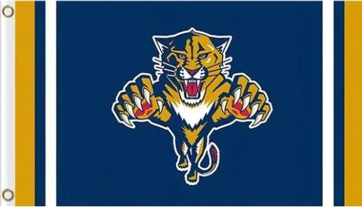 Florida Panthers Custom Flag 3X5Ft Polyester Digital Print Banner USA by flagsjustdoit