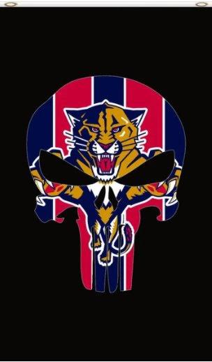 Florida Panthers Custom Vertical Flag 3X5Ft Polyester Digital Print Banner USA by flagsjustdoit