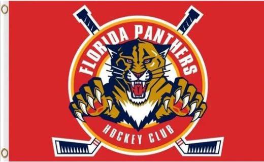 Florida Panthers Team Flag 3X5Ft Polyester Digital Print Banner USA by flagsjustdoit