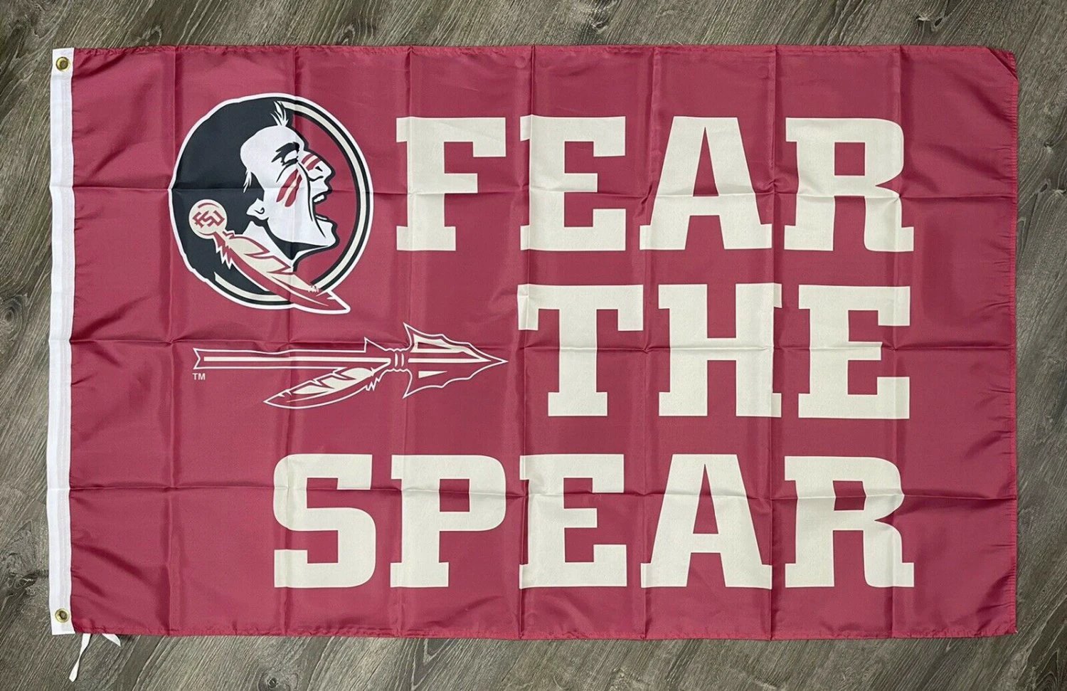 Florida State Seminoles Flag 3x5 ft Red Sports Banner by flagsjustdoit