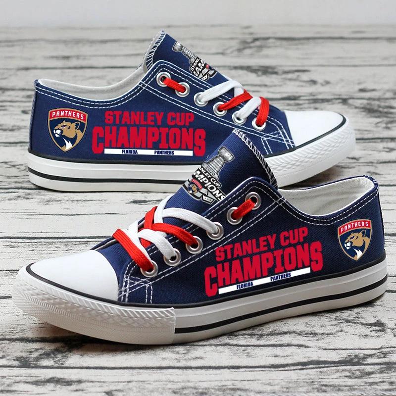 Florida PanthersLow Top Canvas Sport Sneakers Shoes For Men Women Fans by Crocs