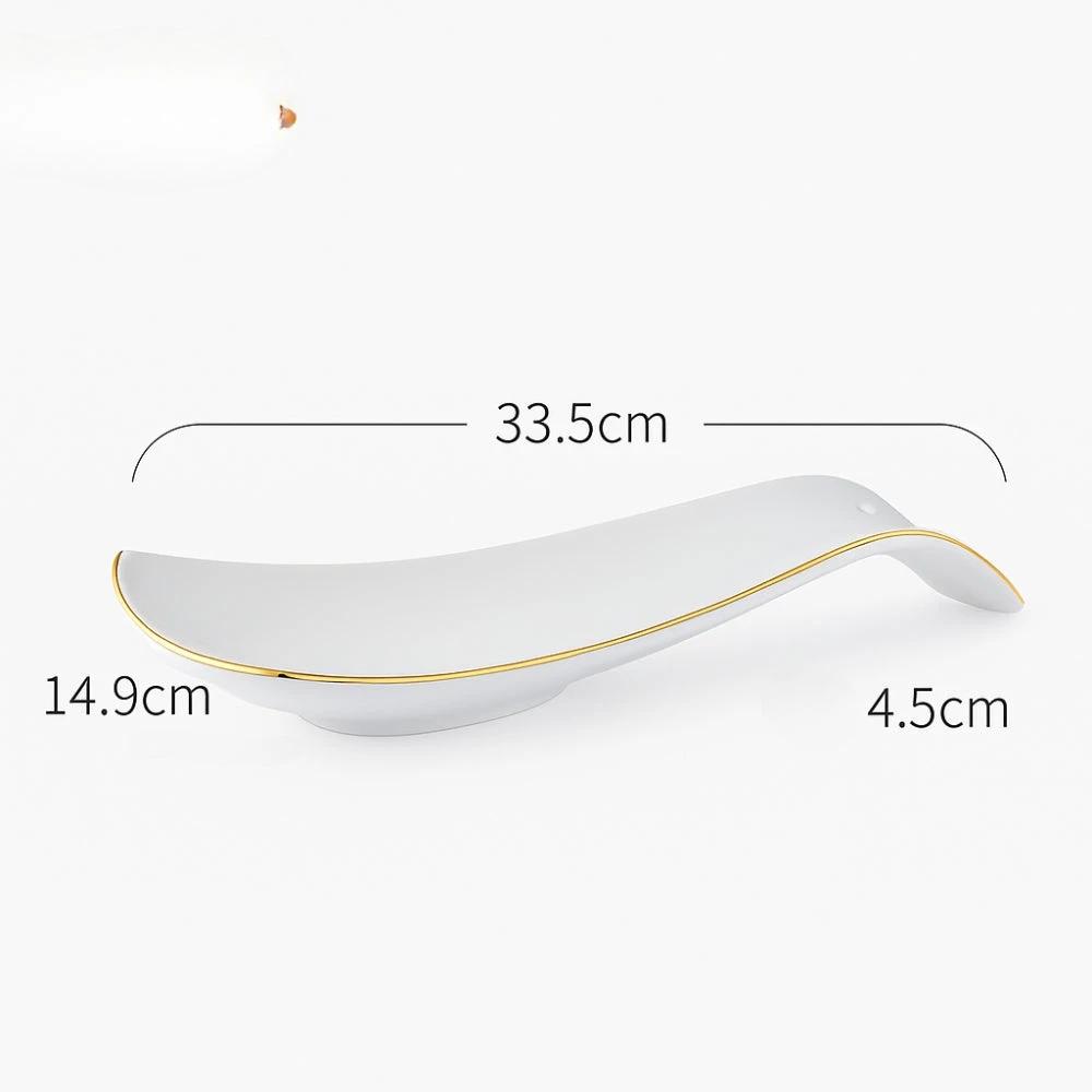 Flowline Ceramic Cooking Spoon Rest by Casa & Beyond