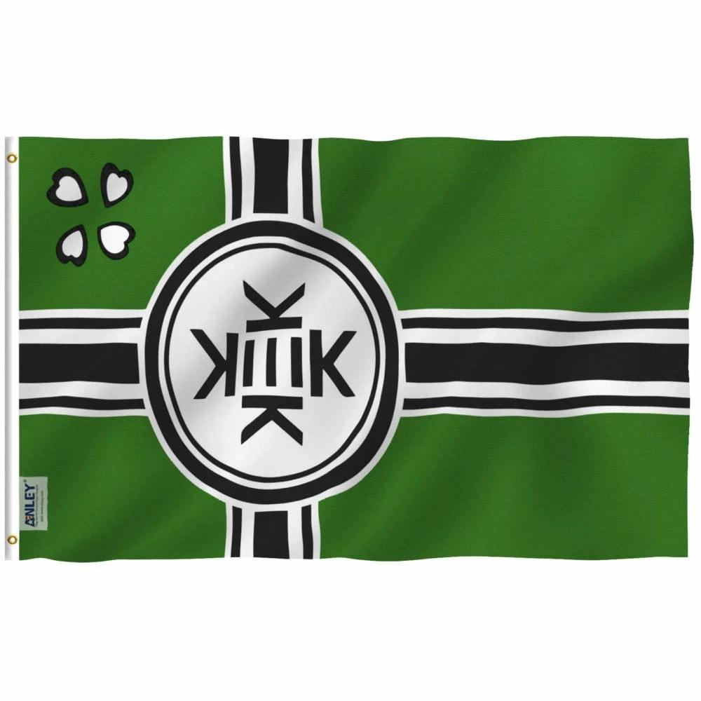 Fly Breeze Republic of Kekistan Flag with Brass Grommets 3X5Ft Banner USA Polyester by flagsjustdoit