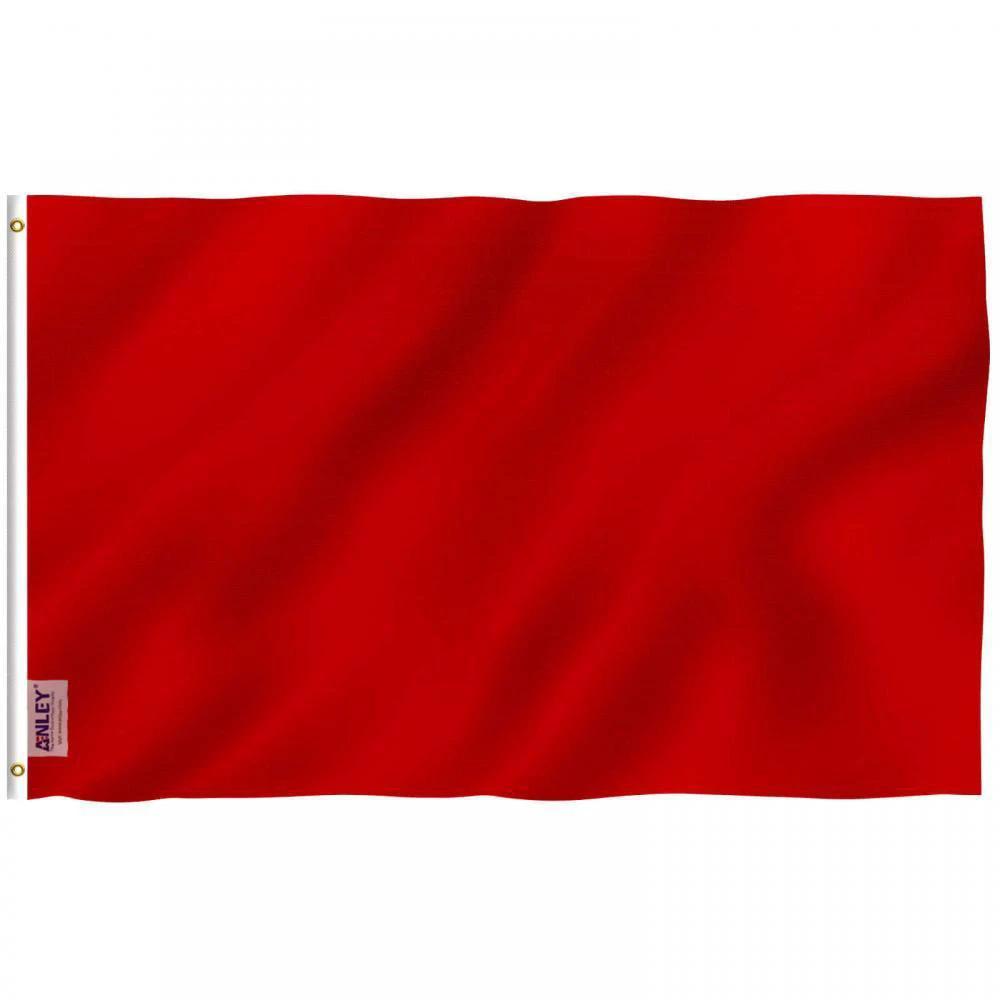 Fly Breeze Solid Color Flag with Brass Grommets 3X5Ft Banner USA Polyester by flagsjustdoit