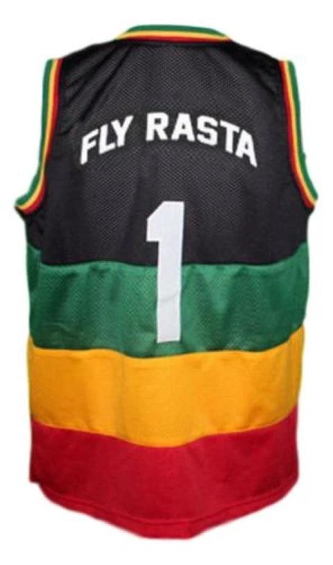 Fly Rasta Jersey #1 Team Jamaica Basketball by My store basketball