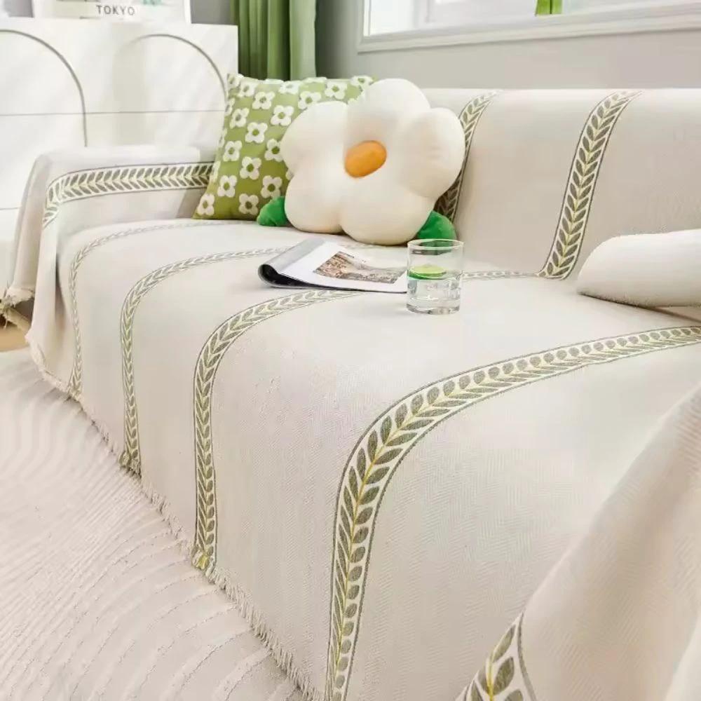 Flourish Leaf Sofa Cover by Casa & Beyond