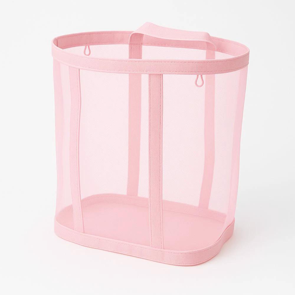 Foldable Mesh Laundry Basket by Casa & Beyond
