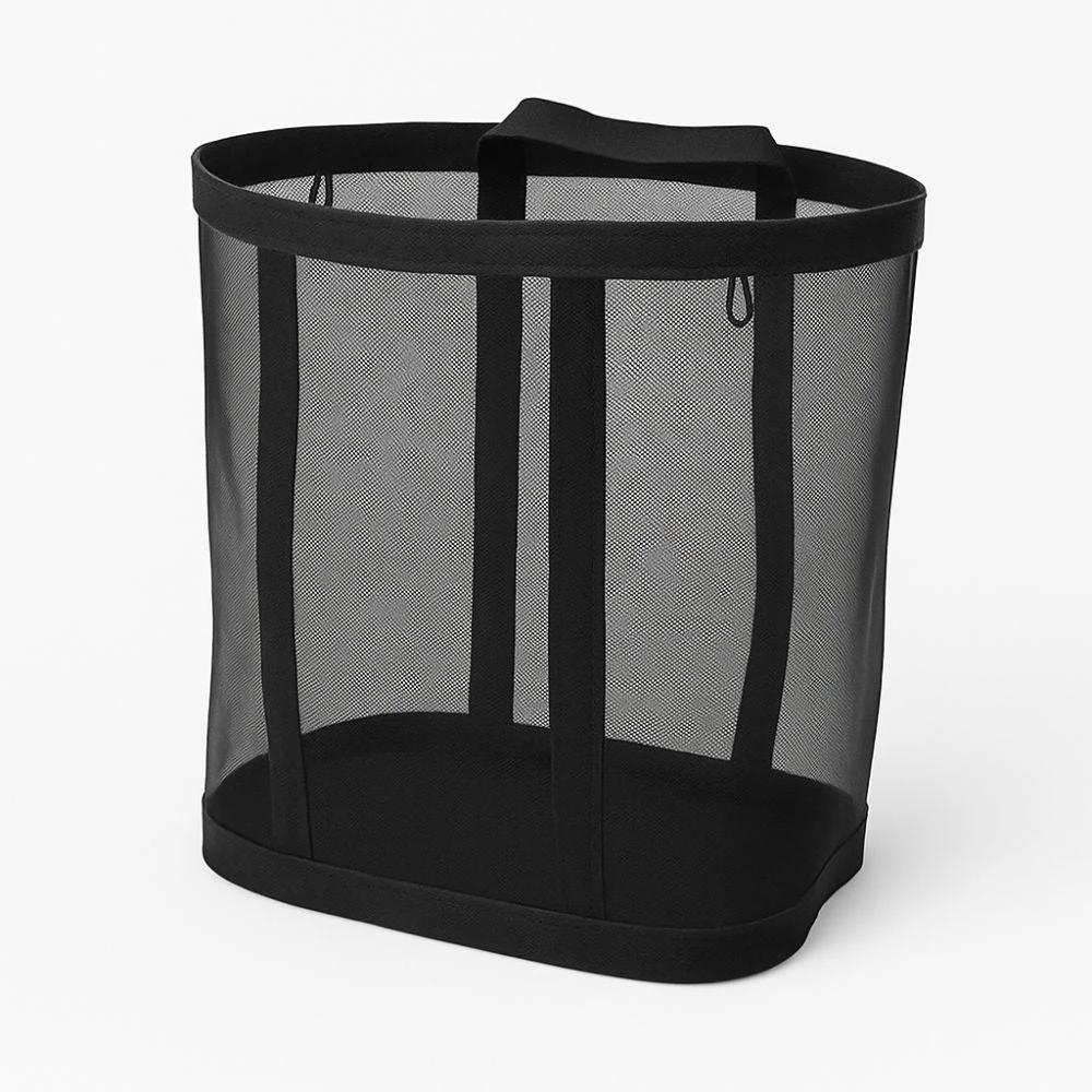 Foldable Mesh Laundry Basket by Casa & Beyond