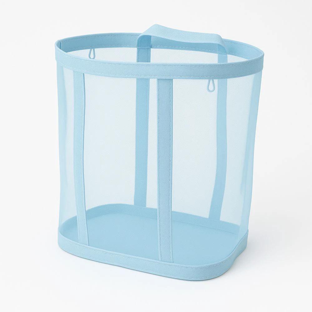 Foldable Mesh Laundry Basket by Casa & Beyond