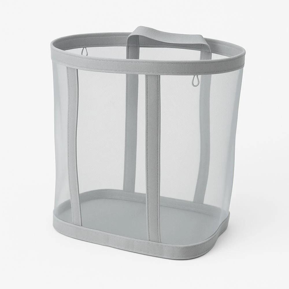 Foldable Mesh Laundry Basket by Casa & Beyond