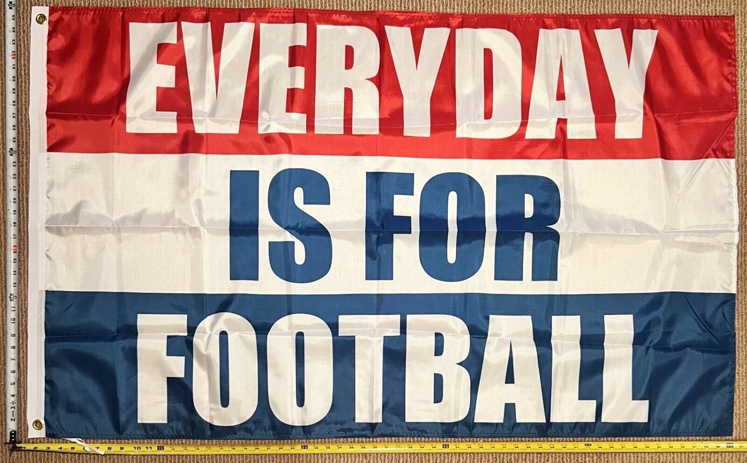 Football Flag ED Beer Golf Dorm Man Cave College Banner USA 3x5' by flagsjustdoit