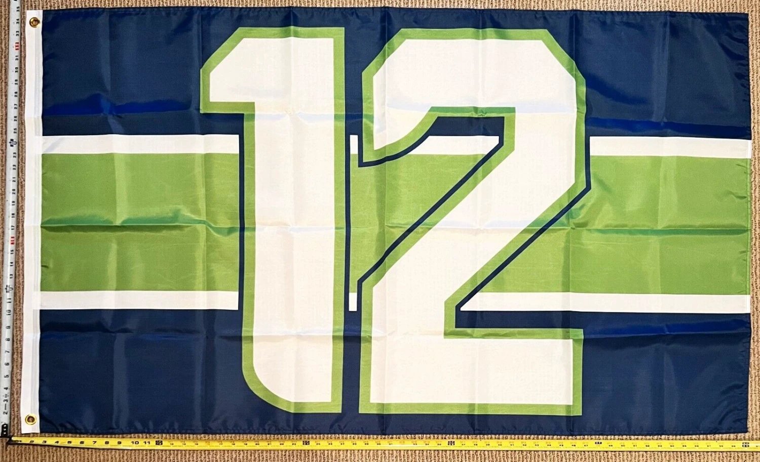 Football Flag Seattle Seahawks #12 Beer NFL College Banner USA 3x5ft by flagsjustdoit