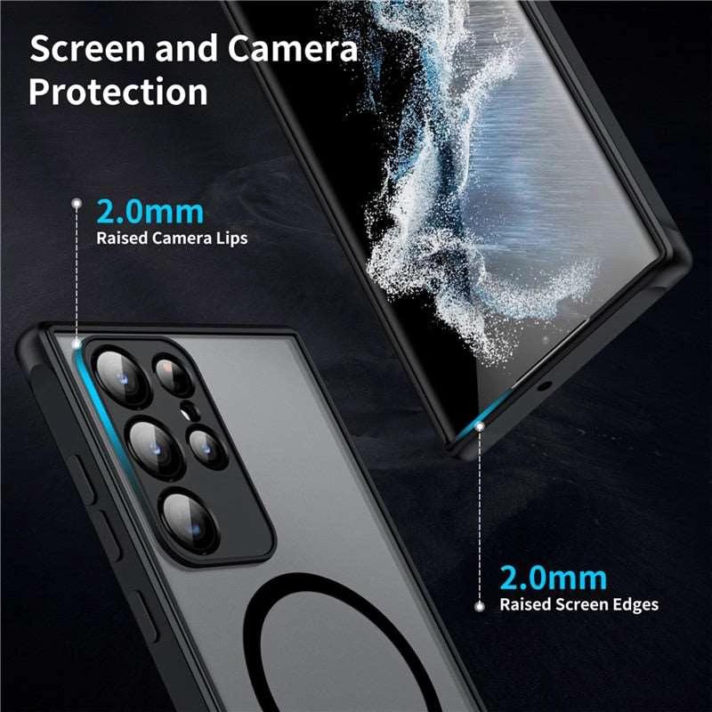 Sandsberg shock-resistant magnetic case for Samsung by BowLift
