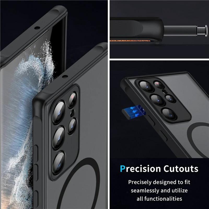 Sandsberg shock-resistant magnetic case for Samsung by BowLift