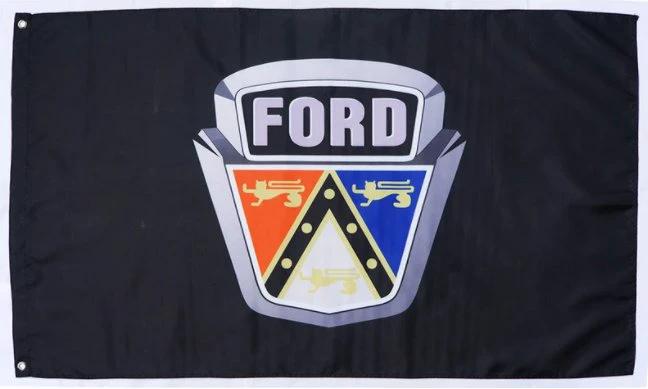 Ford Flag Black Sport 3X5 Ft Polyester Banner USA 90x150cm by flagsjustdoit