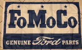 Ford Motor Company Genuine Parts Flag 3X5 Ft Polyester Banner USA 90x150cm by flagsjustdoit