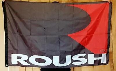 Ford Mustang ROUSH Flag 3X5 Ft Polyester Banner USA 90x150cm by flagsjustdoit