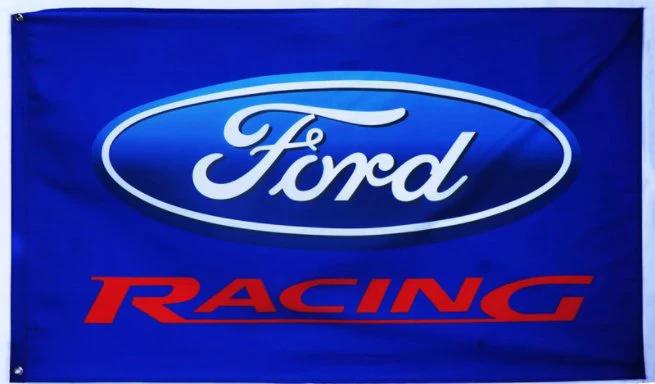 Ford Racing Blue Sport Flag 3X5 Ft Polyester Banner USA 90x150cm by flagsjustdoit