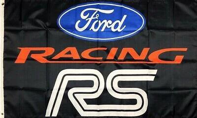 Ford Racing RS Sport Flag 3X5 Ft Polyester Banner USA 90x150cm by flagsjustdoit