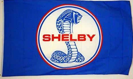Ford SHELBY MUSTANG Flag 3X5 Ft Polyester Banner USA 90x150cm by flagsjustdoit