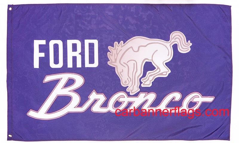 Ford Bronco Flag-3x5ft Banner-100% polyester by flagsshop