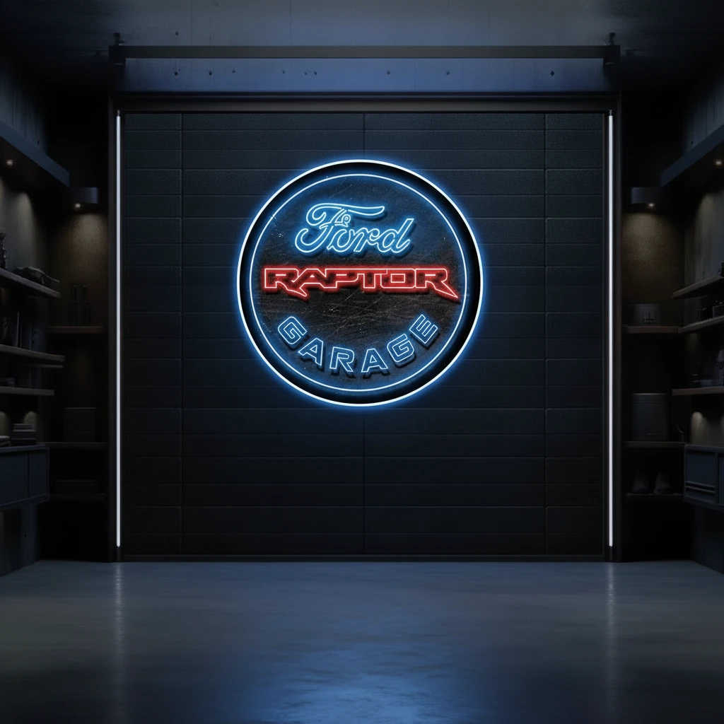 Ford Led Neon Sign Garage Led Neon Sign Man Cave Decor by Neonchics