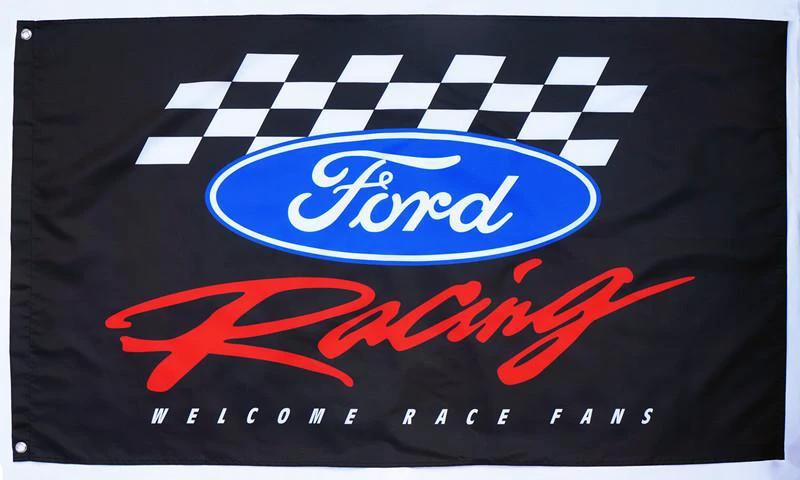 Ford Flag-3x5ft Banner-100% polyester-double sides printed by flagsshop